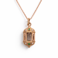 Natural Tsavorite Lantern Pendant